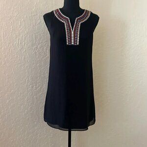 BCBGeneration fully lined black sleeveless dress